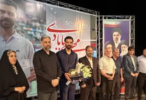 تجلیل از مهدی بابادی، ستاره والیبال نشسته جهان در سبزوار تجلیل از مهدی بابادی، ستاره والیبال نشسته جهان در سبزوار