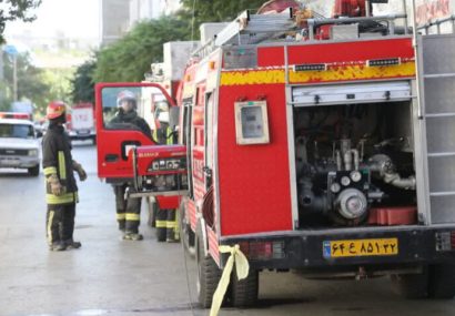 مهار کردن حریق در پارکینگ یک هتل در مشهد و نجات بیش از ۴۰ نفر