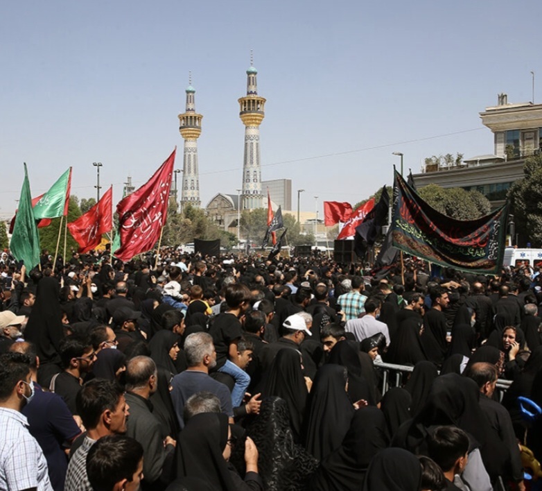 آغاز راهپیمایی جاماندگان اربعین در مشهد مقدس آغاز راهپیمایی جاماندگان اربعین در مشهد مقدس