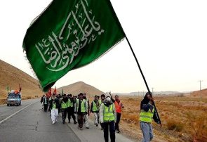 خدمت رسانی ۳۰ هزار نیروی خدمتگزار به زائران پیاده رضوی