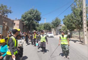 آغازحرکت کاروان پیاده روستای دافی تربت حیدریه به سمت مشهد