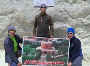 کوهنوردان کلات بر فراز بام ایران ایستادند کوهنوردان کلات بر فراز بام ایران ایستادند