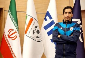 حضور معلم جوان شهرستان فیروزه برای داوری در لیگ برتر فوتسال کشور حضور معلم جوان شهرستان فیروزه برای داوری در لیگ برتر فوتسال کشور