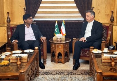 دیدار کنسول جدید پاکستان در مشهد با ریاست نمایندگی وزارت امورخارجه