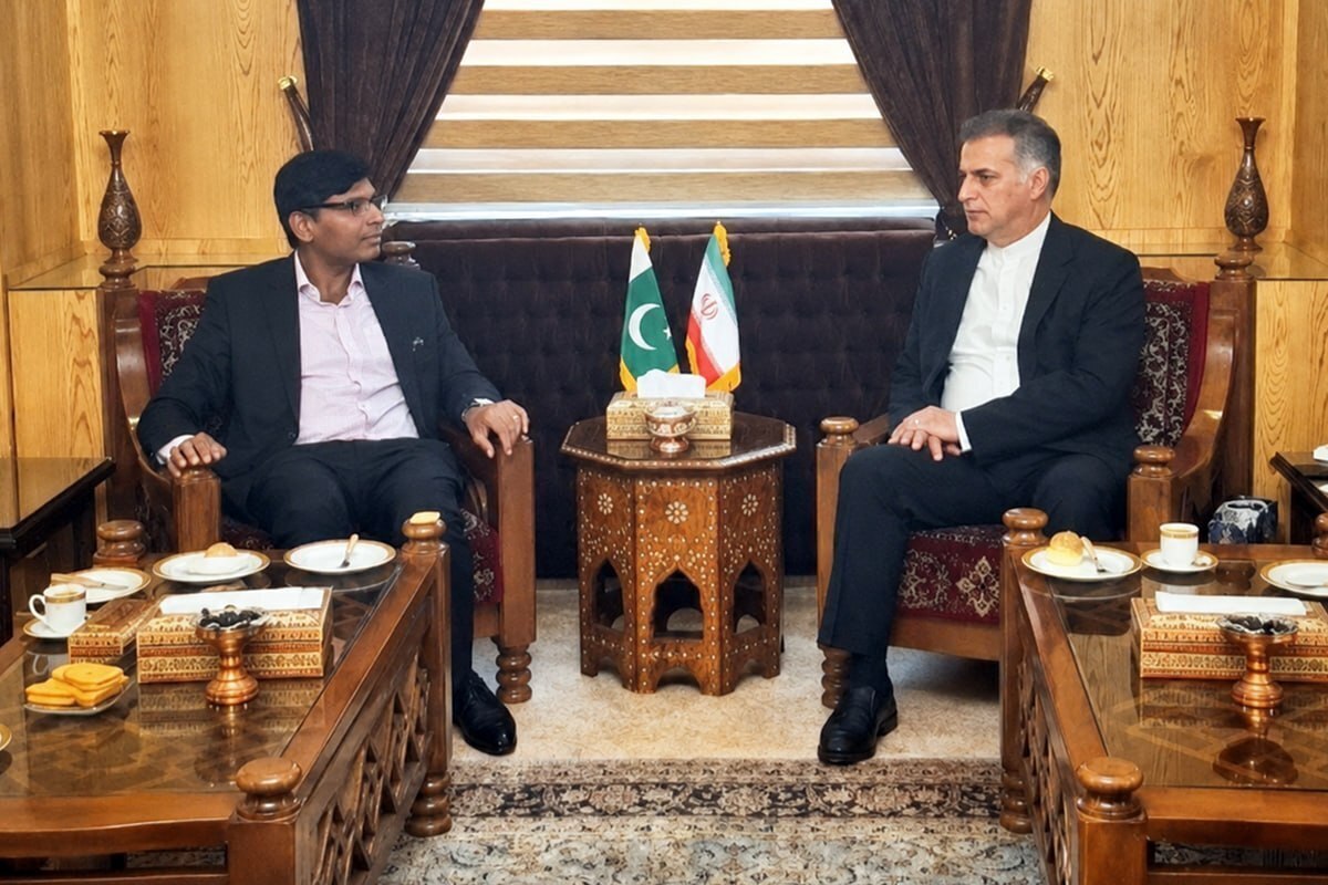 دیدار کنسول جدید پاکستان در مشهد با ریاست نمایندگی وزارت امورخارجه دیدار کنسول جدید پاکستان در مشهد با ریاست نمایندگی وزارت امورخارجه