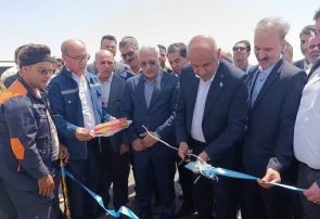 بهرهبرداری از قطعه دوم جاده خواف- تربتحیدریه با حضور وزیر تعاون