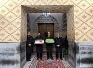 اعطای پرچم جمهوری اسلامی ایران به پرچمداران کشورمان در رقابتهای آسیایی ناگویا