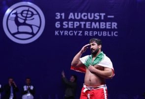 کشتیگیر تایبادی در بازیهای عشایری قرقیزستان قهرمان شد کشتیگیر تایبادی در بازیهای عشایری قرقیزستان قهرمان شد