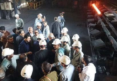 بهرهبرداری از واحد انباشت و برداشت کنسانتره فولاد خراسان بهرهبرداری از واحد انباشت و برداشت کنسانتره فولاد خراسان