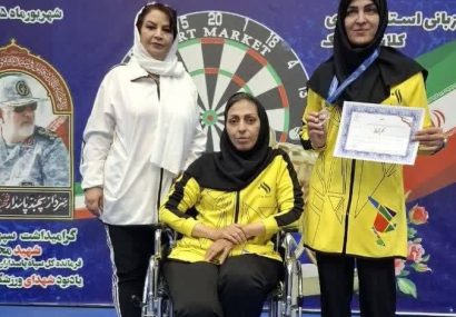 کسب مدال برنز بانوی مشهدی در پارادارت کسب مدال برنز بانوی مشهدی در پارادارت