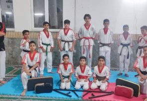 تیم دفاع شخصی شهر رضویه قهرمان کشور شد