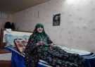 عیادت معاون بنیاد شهید کشور از مادر شهید رئیسی در مشهد