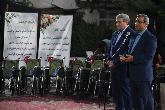 توانخواهان دانشآموز خراسان رضوی ۳۰۰ ویلچر تحویل گرفتند توانخواهان دانشآموز خراسان رضوی ۳۰۰ ویلچر تحویل گرفتند