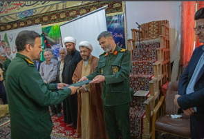 سرهنگ مرتضی نادمی فرمانده جدید ناحیه مقاومت بسیج سپاه کلات شد