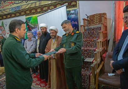 سرهنگ مرتضی نادمی فرمانده جدید ناحیه مقاومت بسیج سپاه کلات شد سرهنگ مرتضی نادمی فرمانده جدید ناحیه مقاومت بسیج سپاه کلات شد