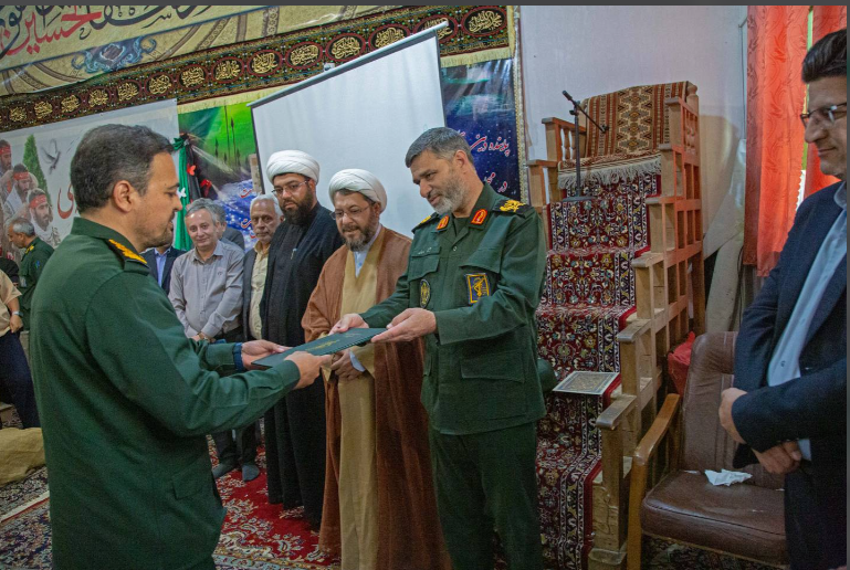 سرهنگ مرتضی نادمی فرمانده جدید ناحیه مقاومت بسیج سپاه کلات شد سرهنگ مرتضی نادمی فرمانده جدید ناحیه مقاومت بسیج سپاه کلات شد